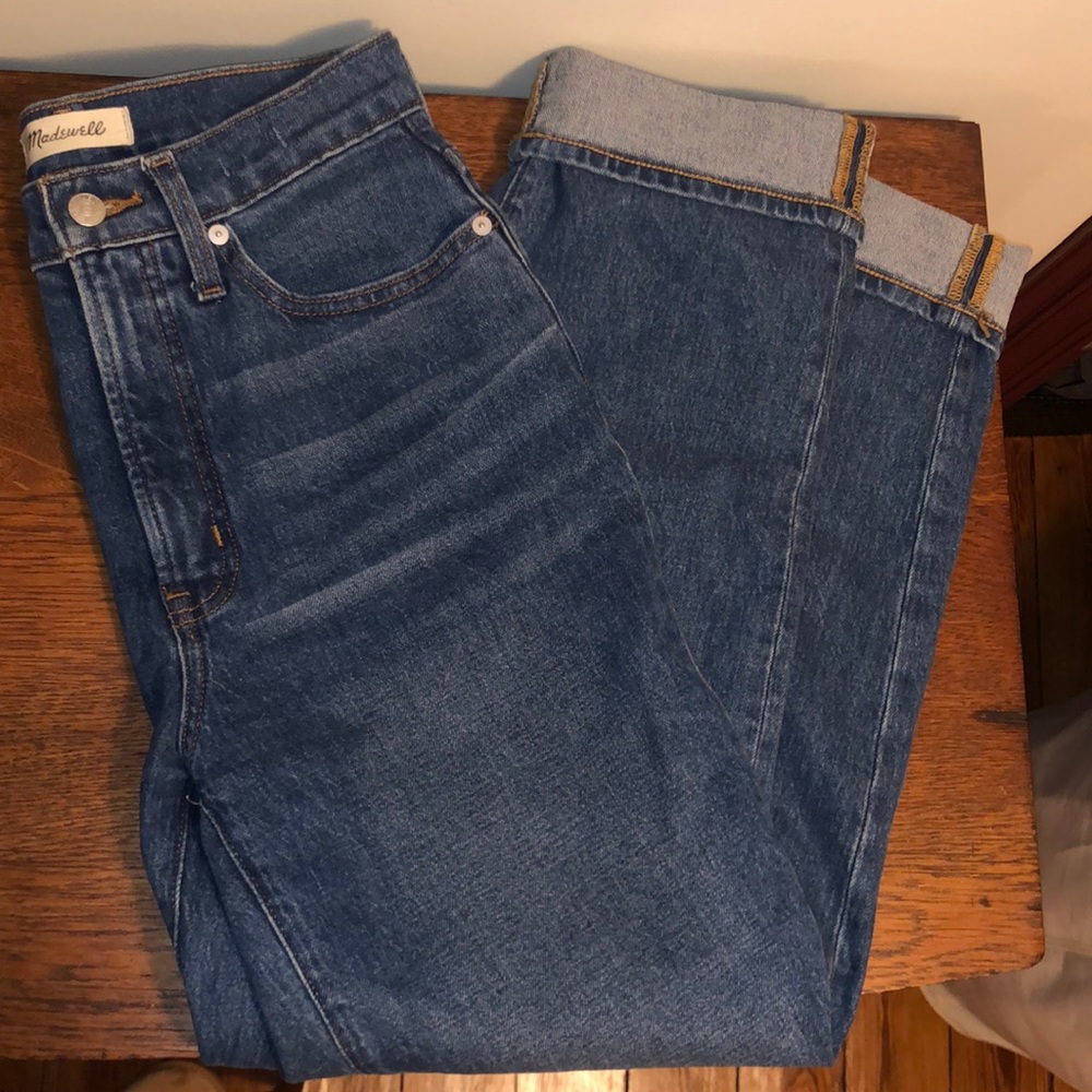 Madewell Perfect Vintage Straight Jean 26